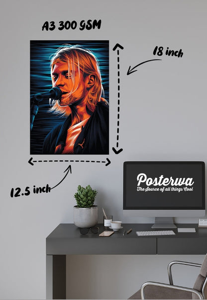 Kurt Cobain Poster