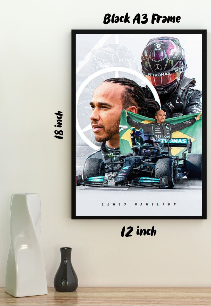 Lewis Hamilton Poster