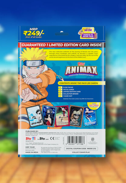 Topps Animax 2024 Official Naruto Collectible Card Game