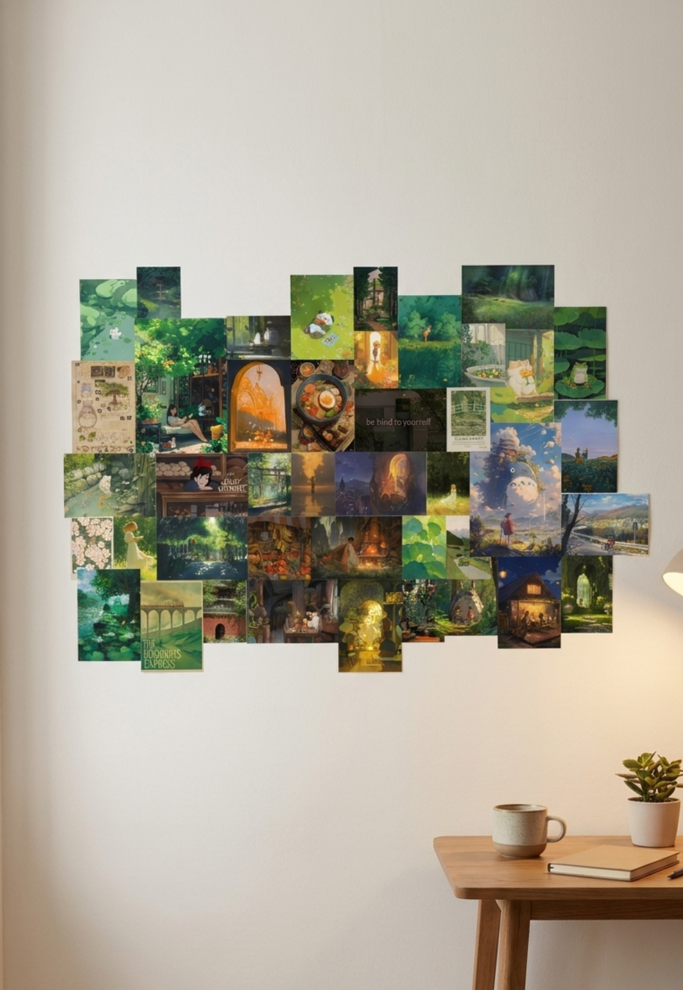 Wall Collage Kit – Ghibli-Inspired (by @the_tinted_palette)