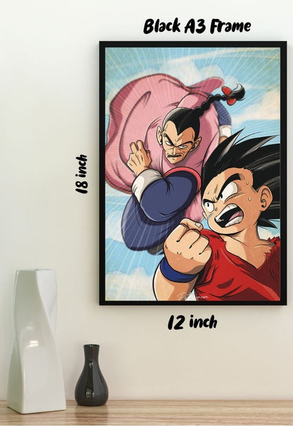 Goku Faceoff Poster