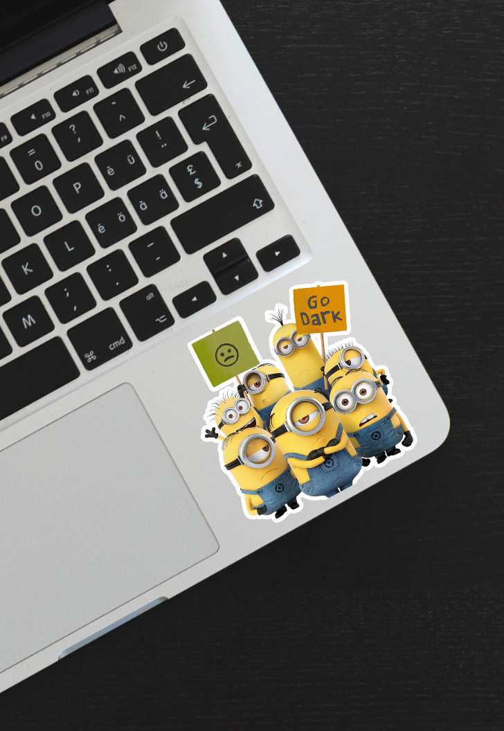 Minions Group Sticker