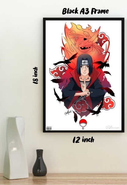 Itachi Uchiha Art Poster