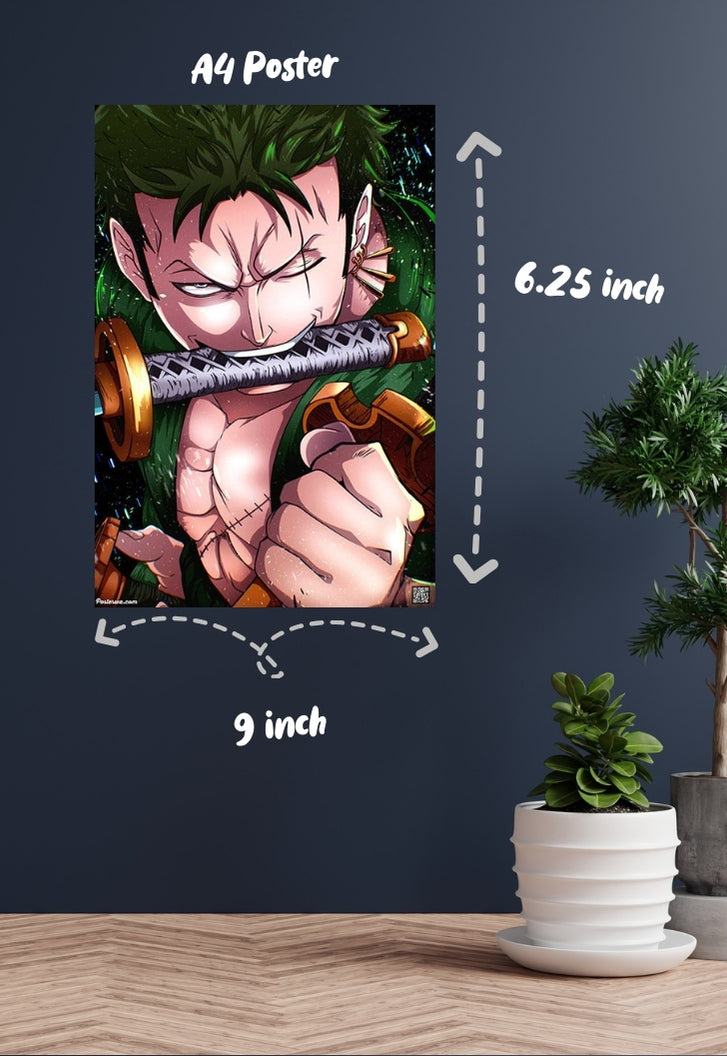 One Piece Zoro Poster