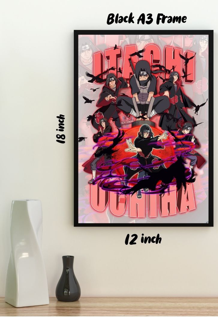 Itachi Uchiha Collage Poster