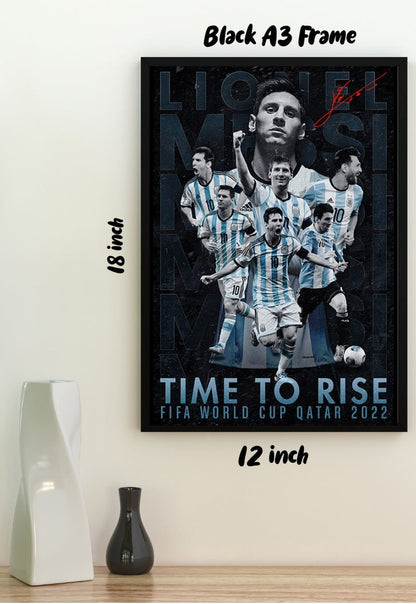 Messi FIFA - Qatar Poster