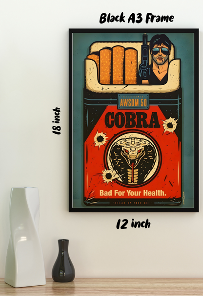 Retro Cobra Poster