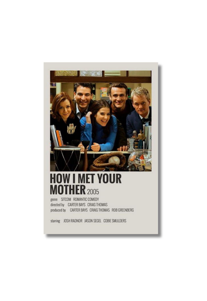 HOW I MET YOUR MOTHER Movie Card Sticker