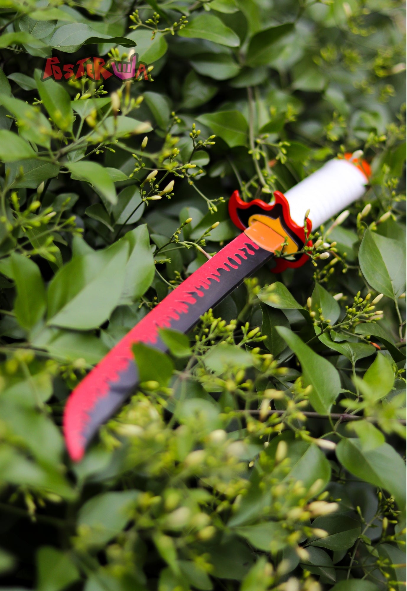 Rengoku Nichirin Mini Katana | Desk Decor | Anime Katana