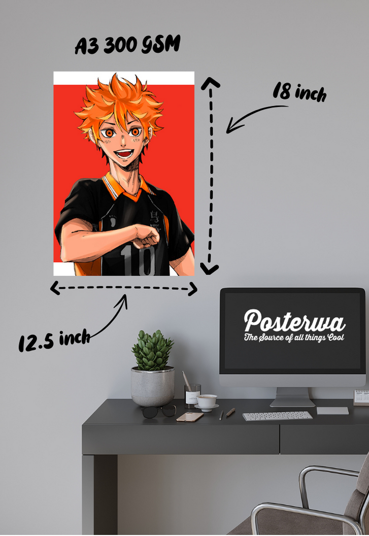 Hinata Haikyuu Poster