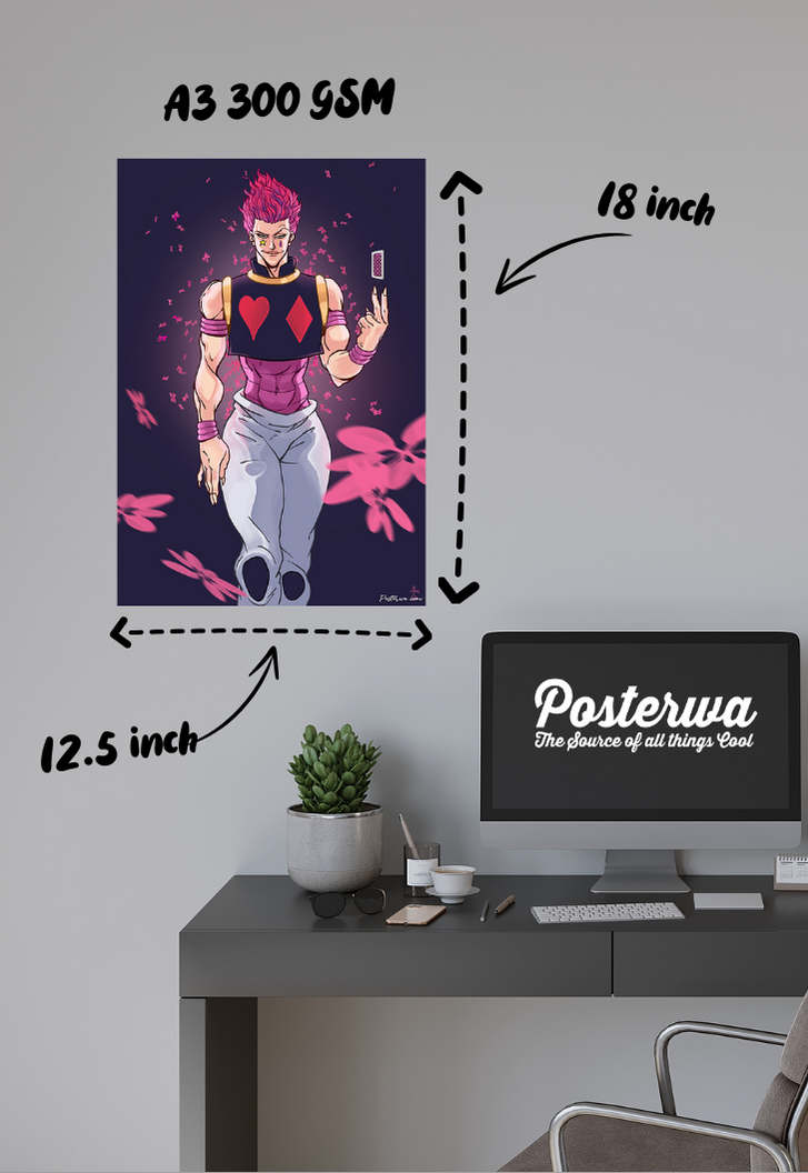 Hisoka Fanart Poster