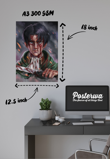 Levi Fanart Poster