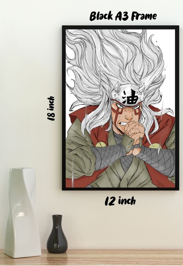 Jiraya Sage Mode Poster