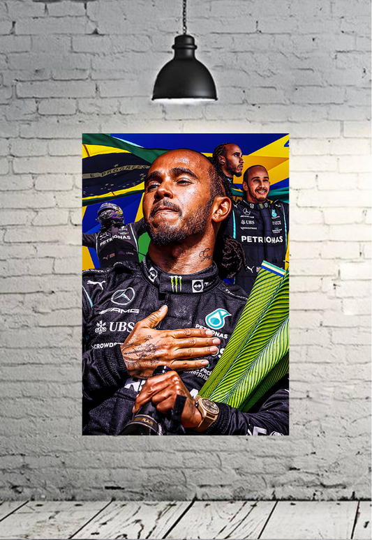 LEWIS HAMILTON CHAMPION Poster