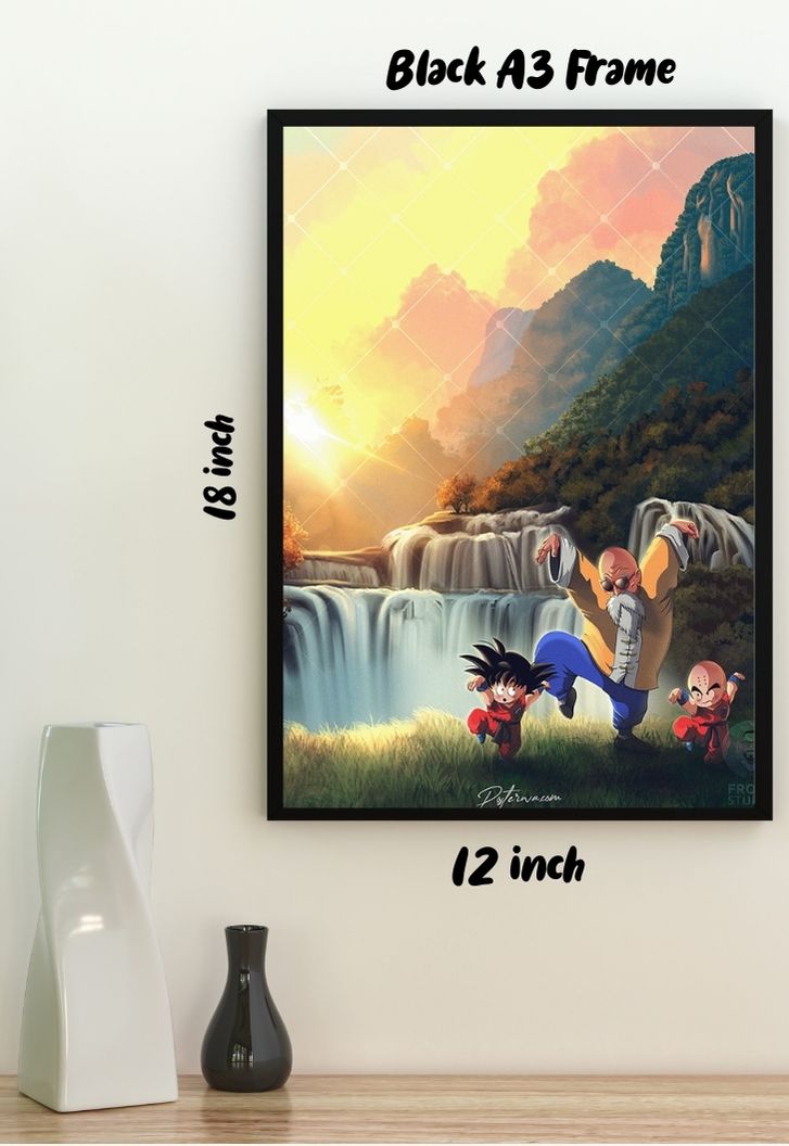 Dragon Ball Z GOKU VEGETA toon Poster