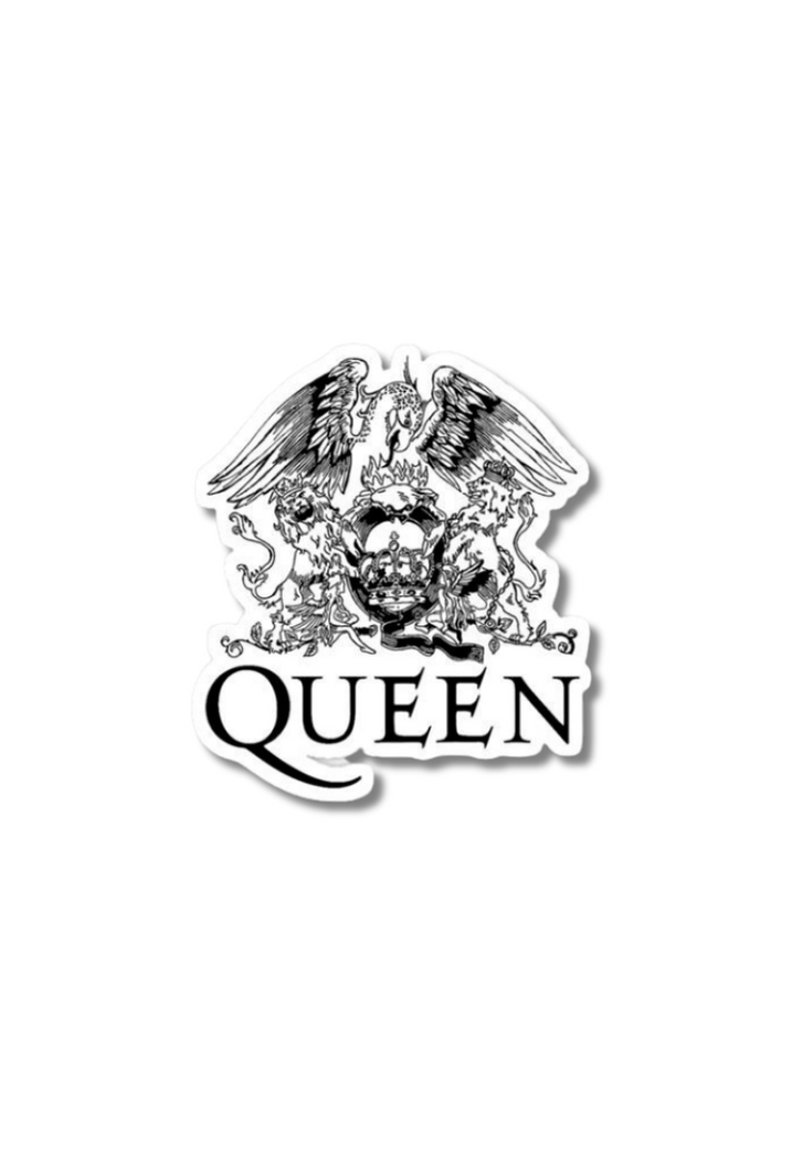 Queen Band Logo Sticker – Posterwa