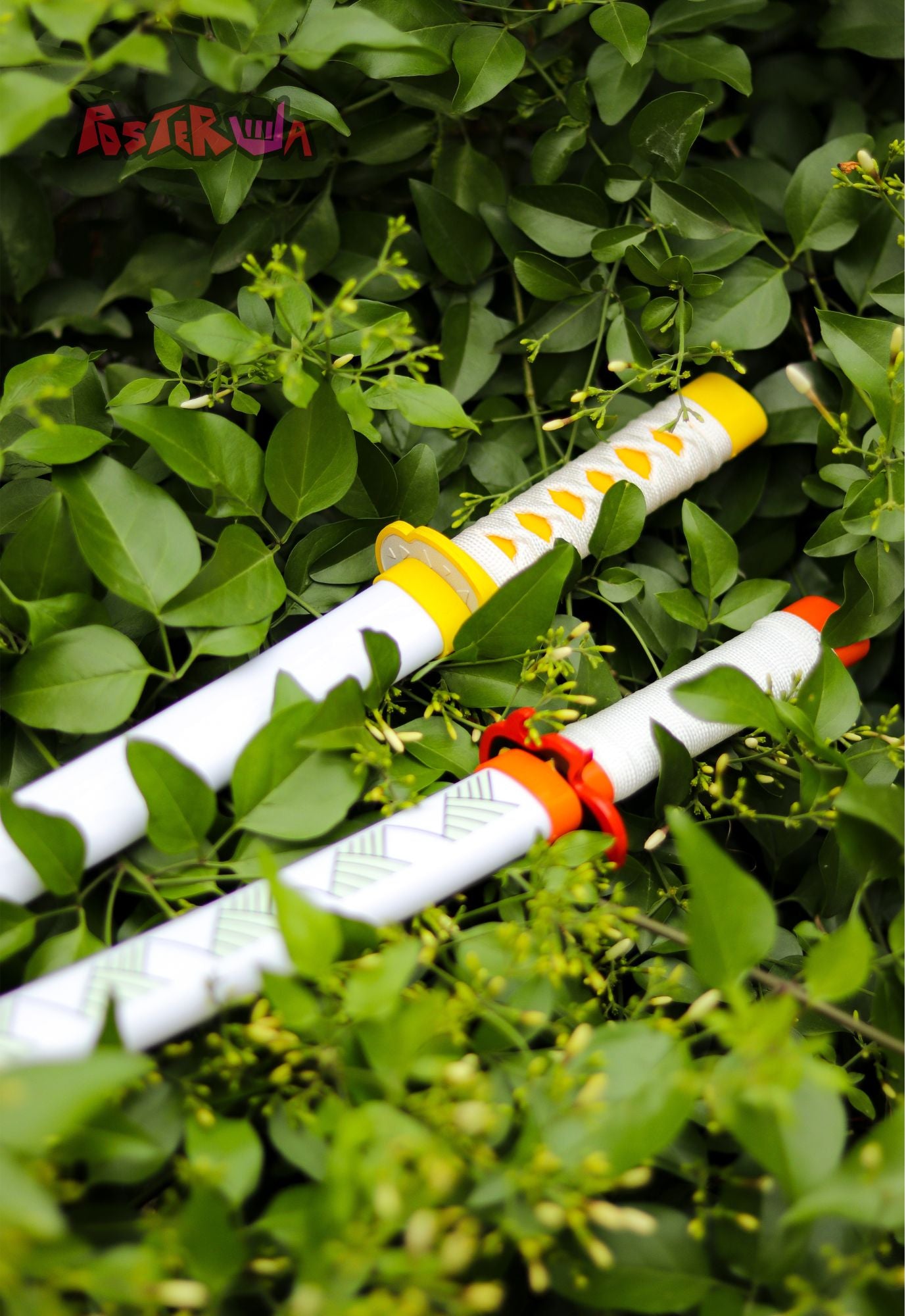 Zenitsu Agatsuma Nichirin Mini Katana – “Thunderflash” Kid-Safe Edition (16 in)