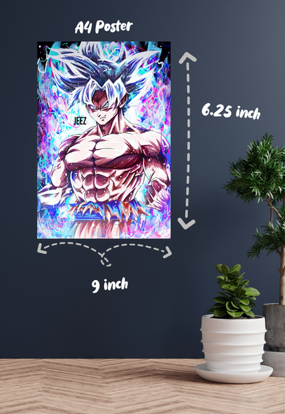 Ultra Instinct Goku Poster