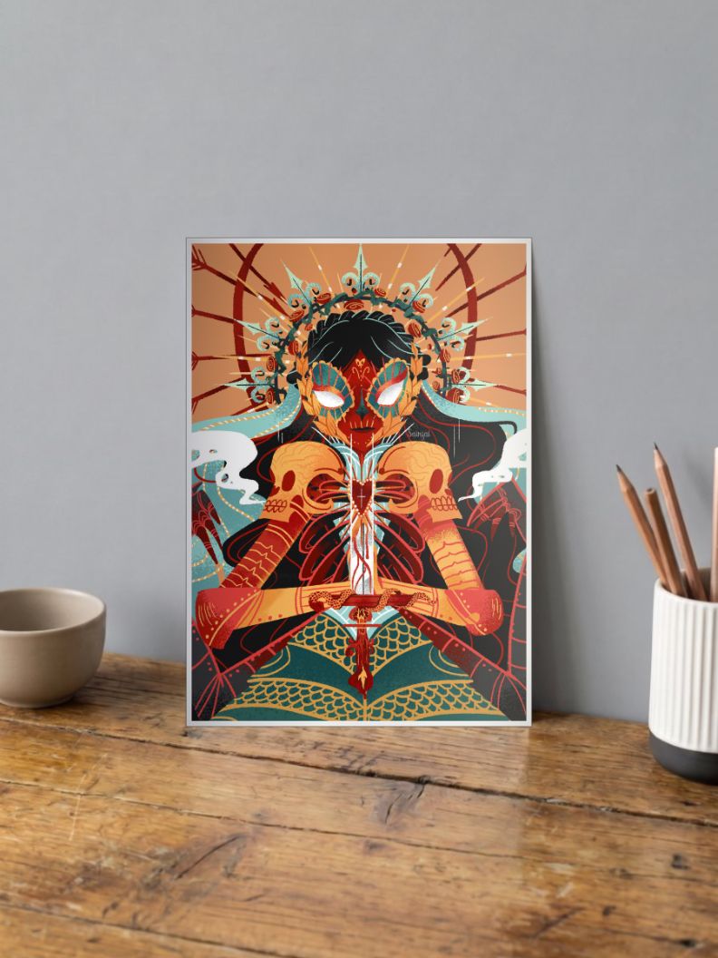 Cultural Kaleidoscope | Abstract | Art Poster