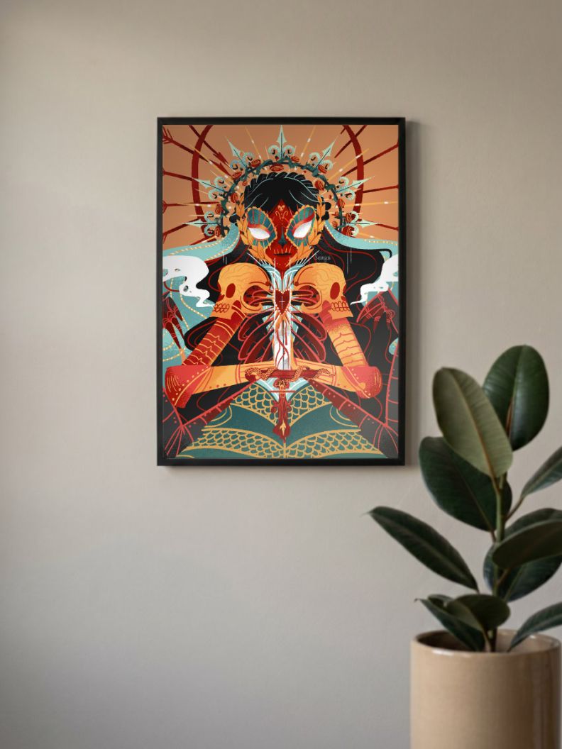 Cultural Kaleidoscope | Abstract | Art Poster