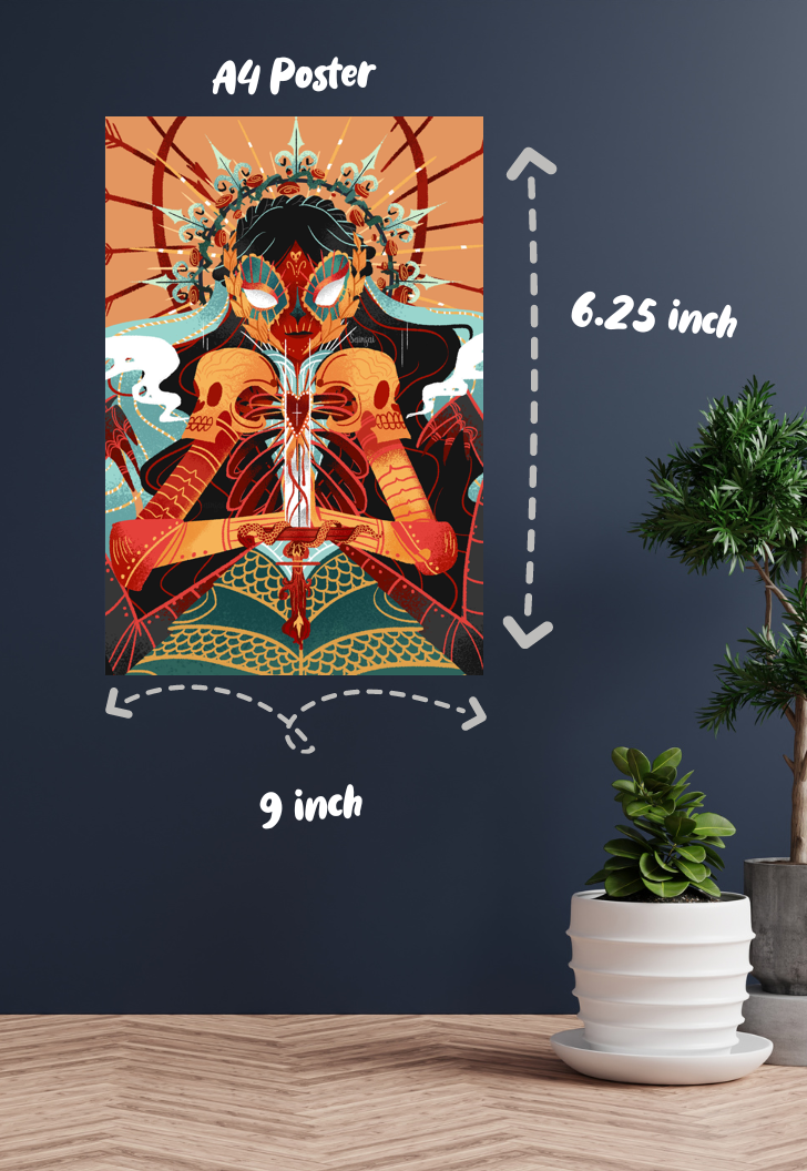 Cultural Kaleidoscope | Abstract | Art Poster
