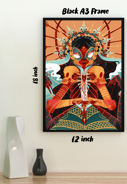 Cultural Kaleidoscope | Abstract | Art Poster