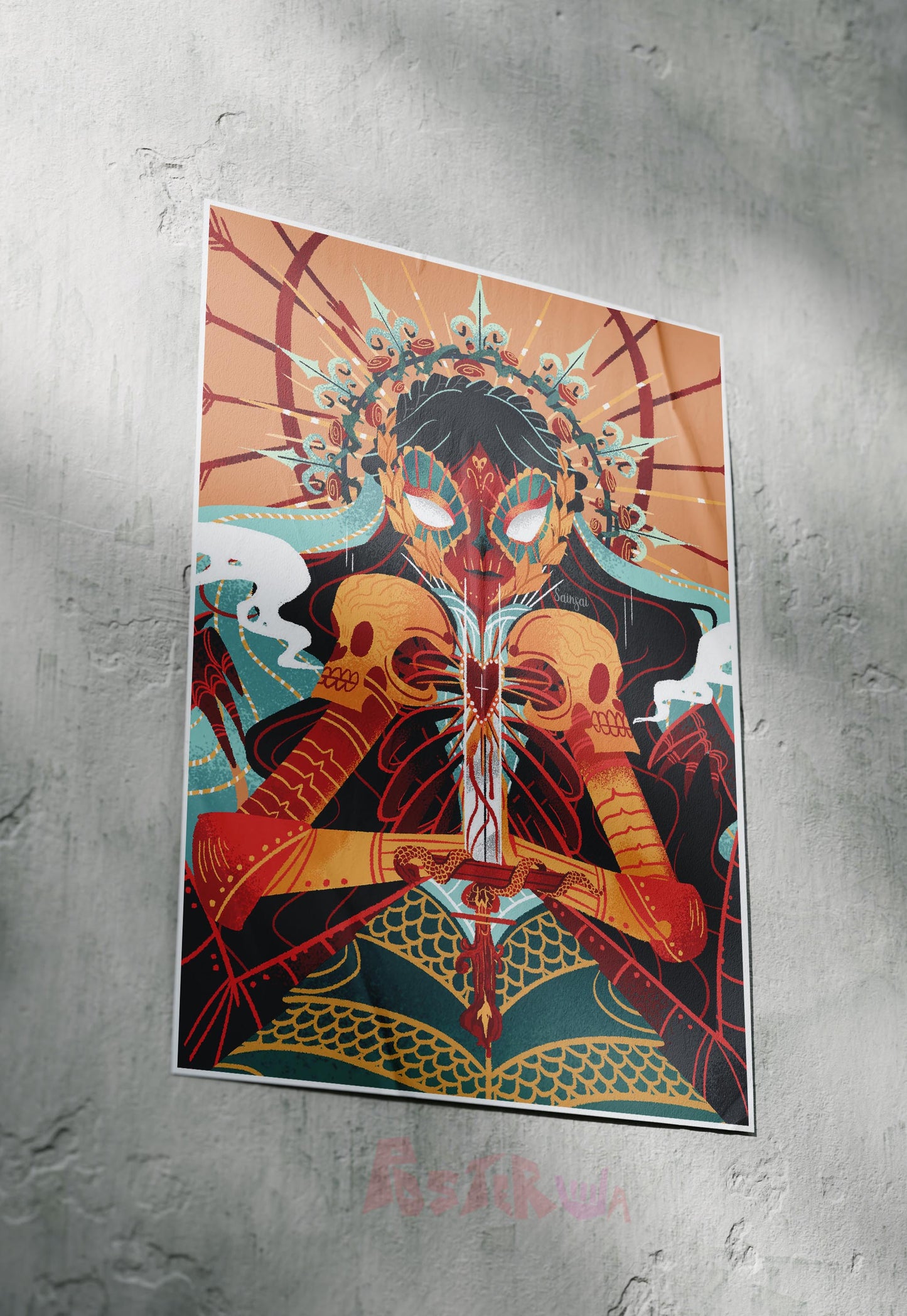 Cultural Kaleidoscope | Abstract | Art Poster