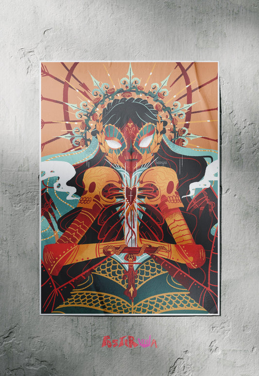 Cultural Kaleidoscope | Abstract | Art Poster