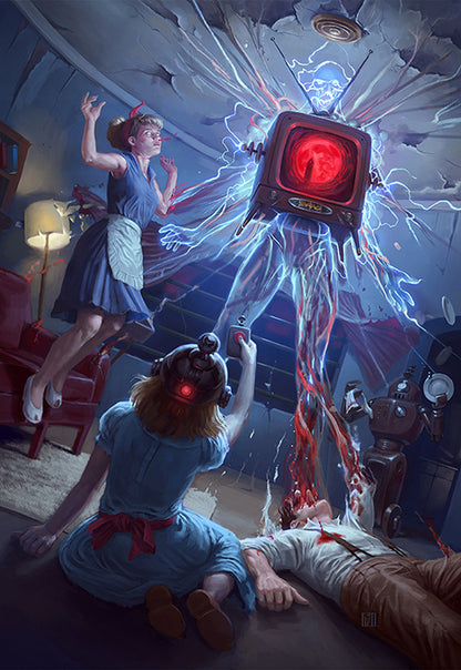 Electro Horror Poster