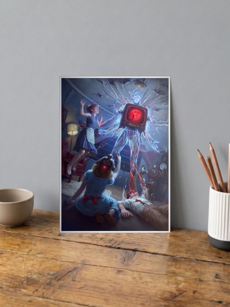 Electro Horror Poster