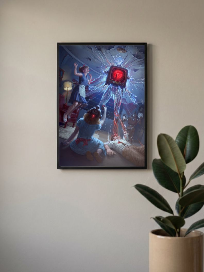 Electro Horror Poster