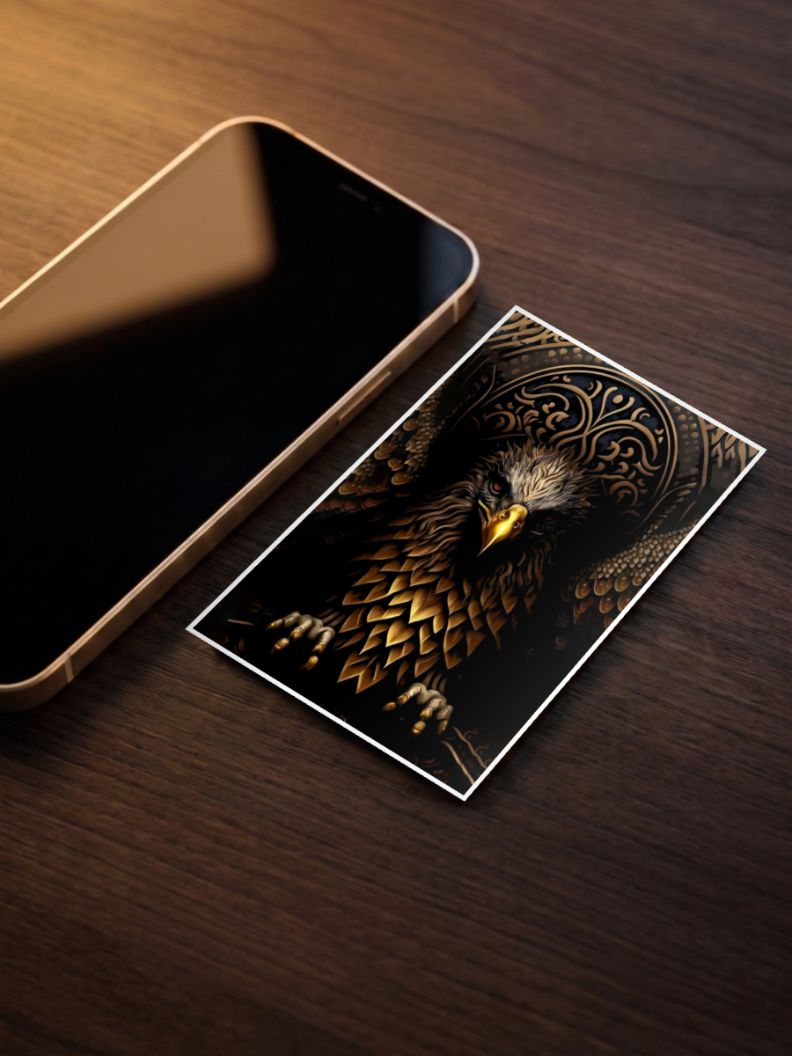 Feathers of Fate | Abstract | Art Poster