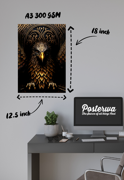 Feathers of Fate | Abstract | Art Poster
