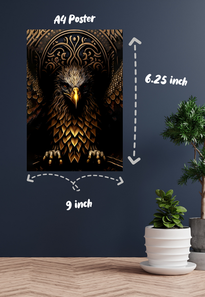 Feathers of Fate | Abstract | Art Poster