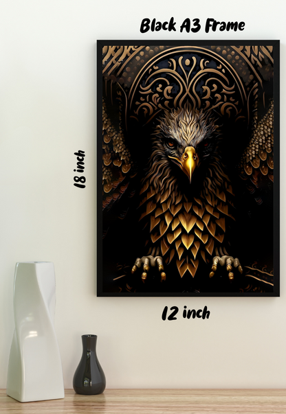 Feathers of Fate | Abstract | Art Poster