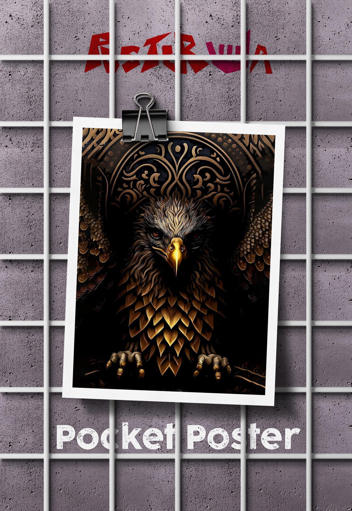 Feathers of Fate | Abstract | Art Poster