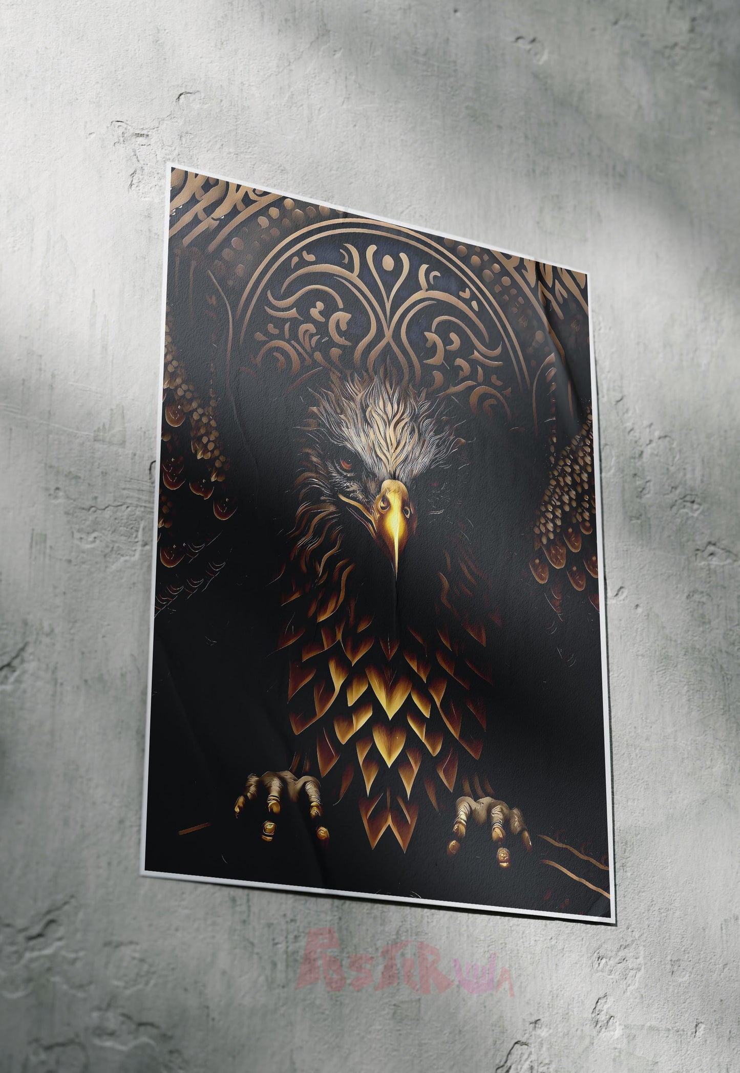 Feathers of Fate | Abstract | Art Poster