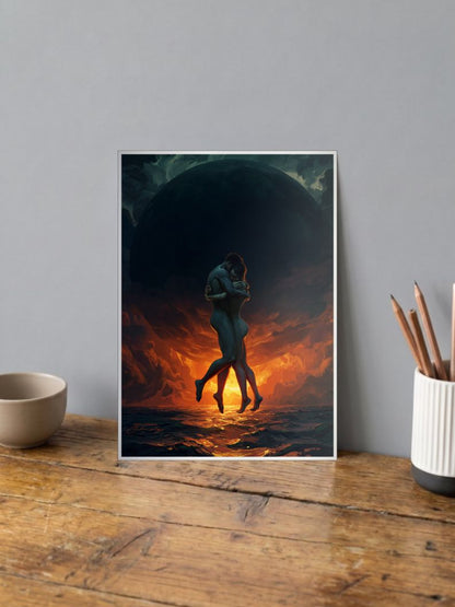Soaring Hearts | Abstract | Art Poster