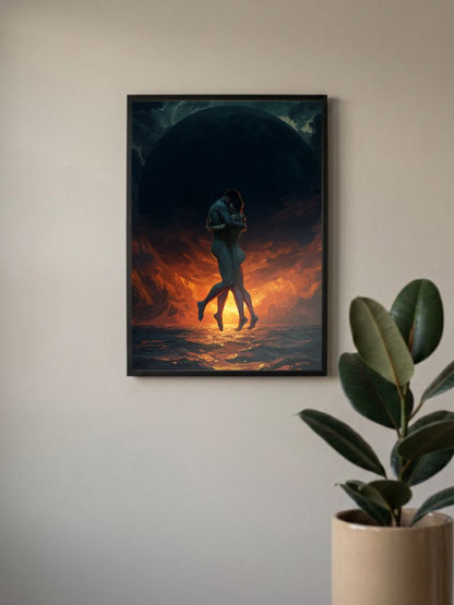 Soaring Hearts | Abstract | Art Poster