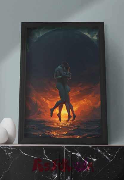 Soaring Hearts | Abstract | Art Poster