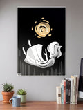 Celestial Descent | Abstract | Art Poster