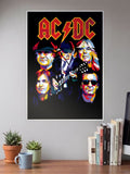 Electric Rebels | AC DC | Metal Bands Poster