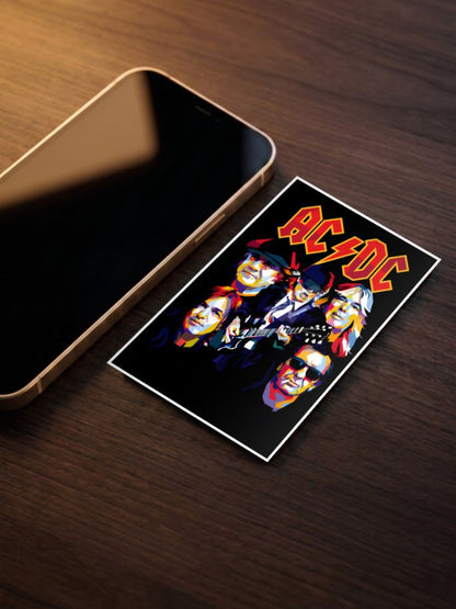 Electric Rebels | AC DC | Metal Bands Poster
