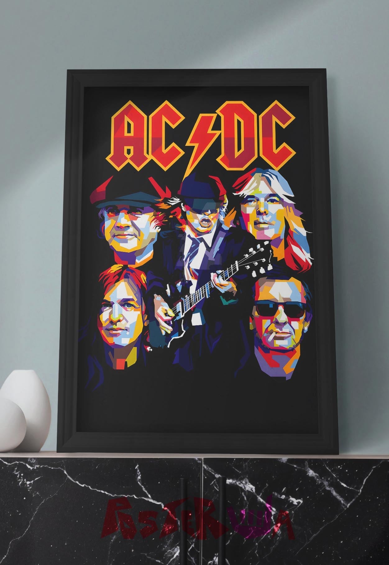 Electric Rebels | AC DC | Metal Bands Poster