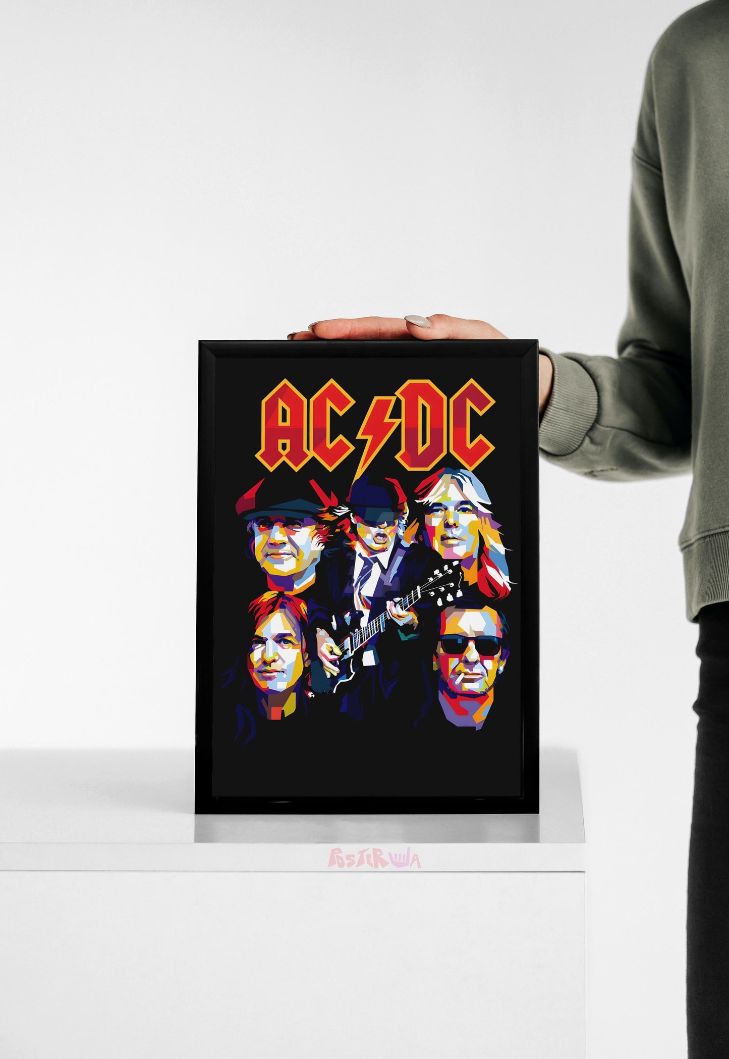 Electric Rebels | AC DC | Metal Bands Poster