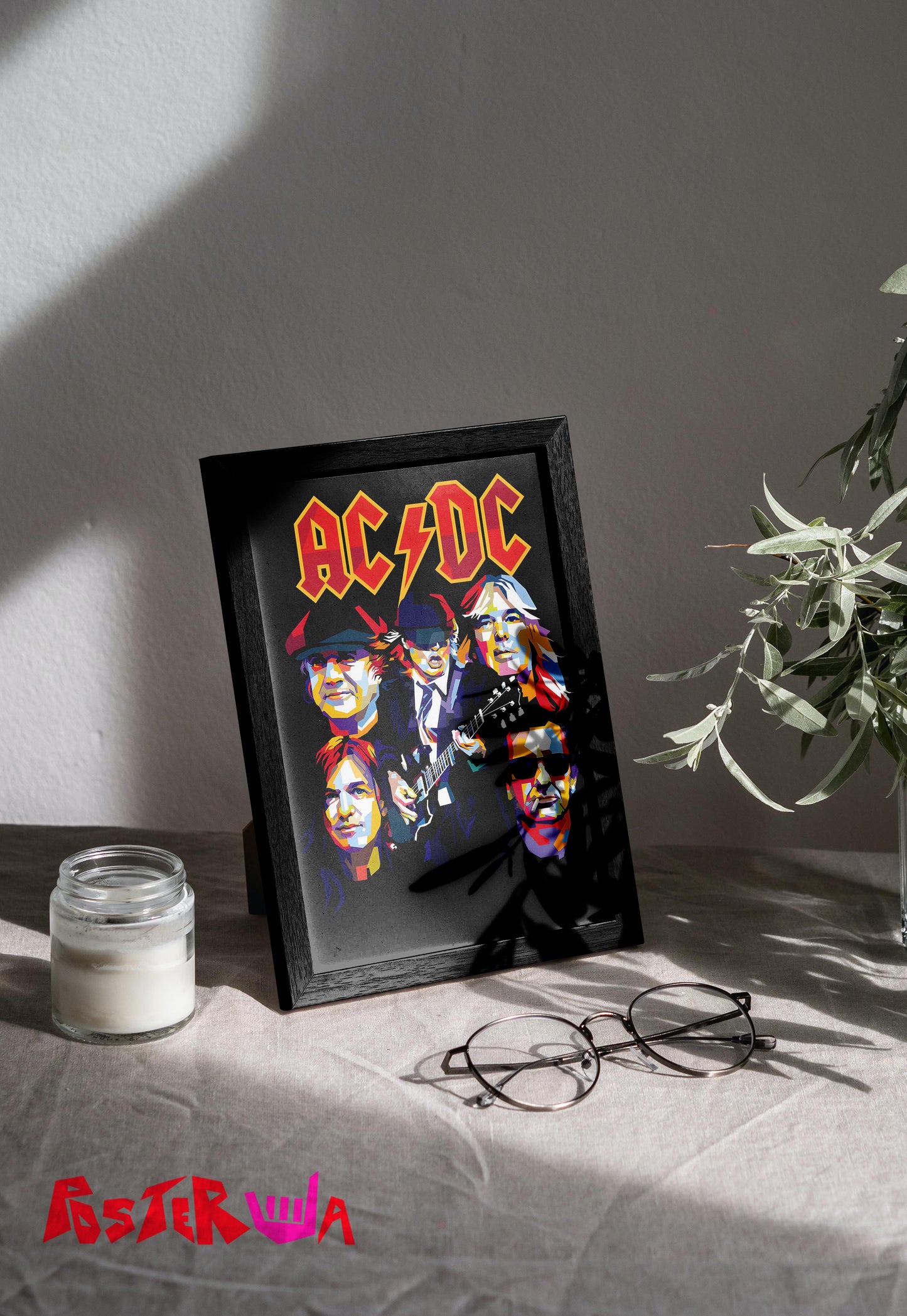 Electric Rebels | AC DC | Metal Bands Poster