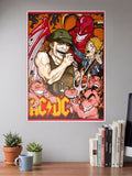 Rock Legends Unleashed | AC/DC | Metal Bands Poster