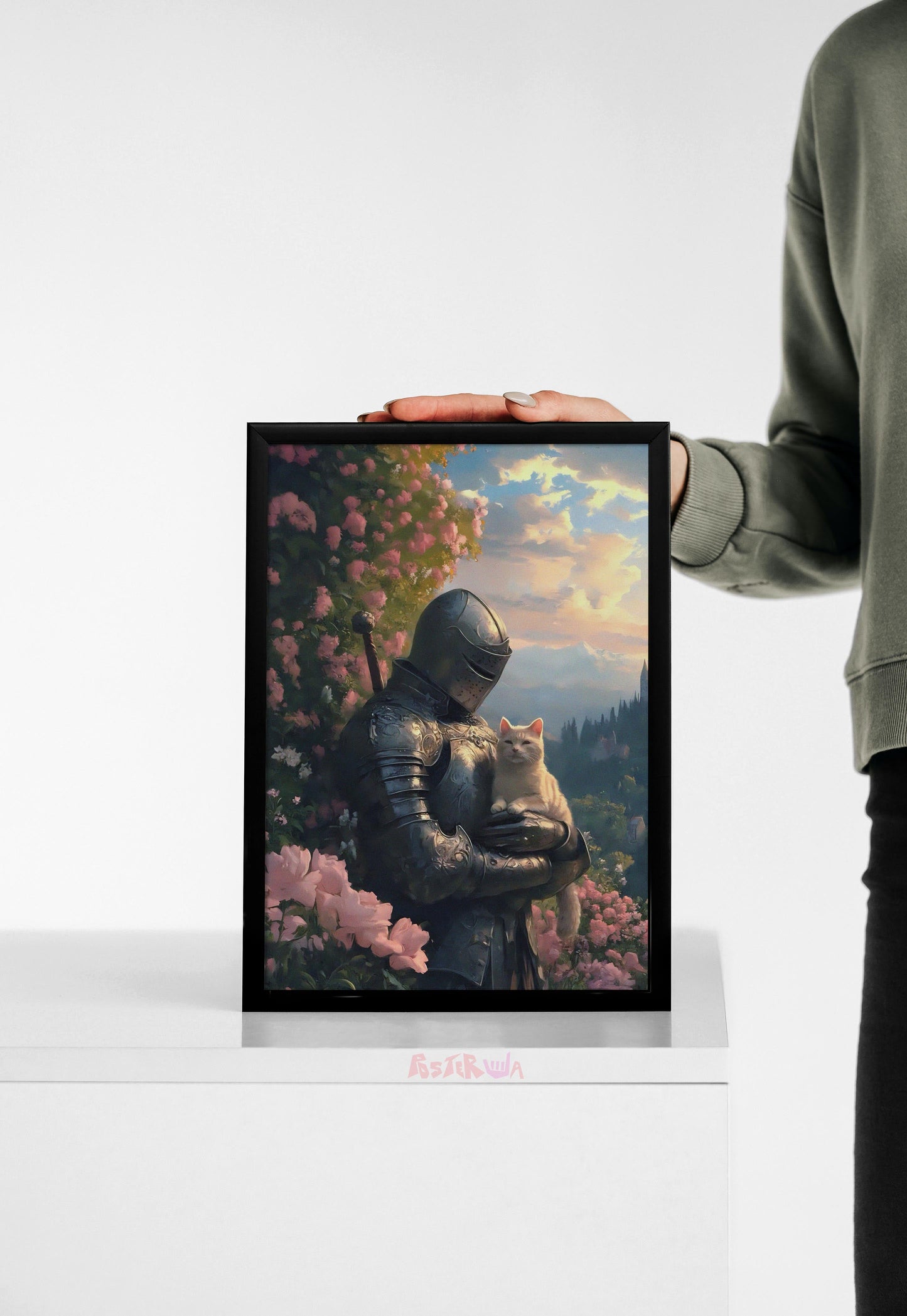 Feline Valor | Knight's Tale | Art Poster