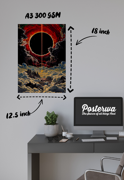 Cosmic Abyss | Abstract | Art Poster