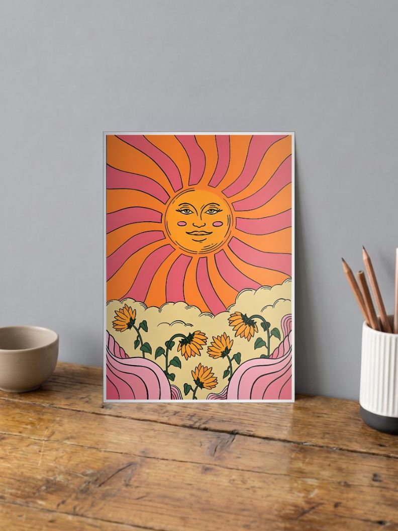 Sun Chaser Art Poster